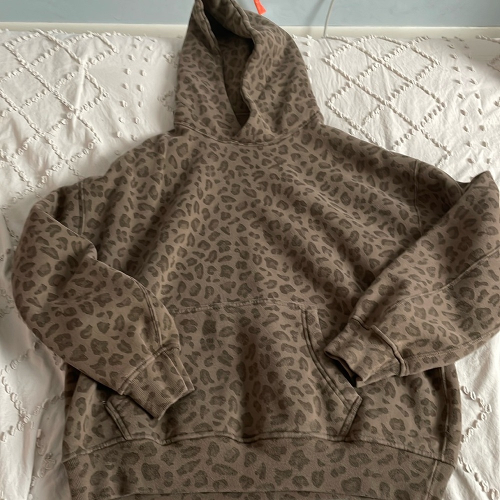 Abercrombie and Fitch Women’s Hoodie Leopard